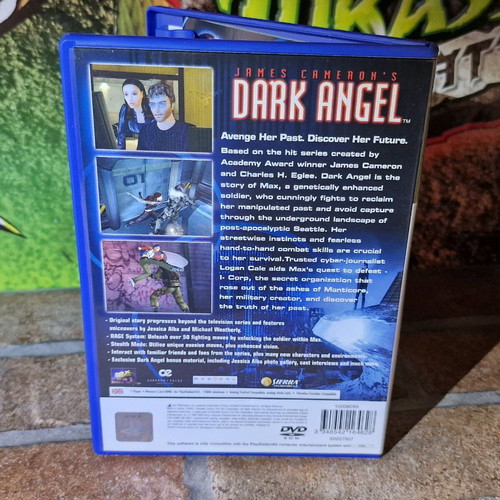 Dark Angel Sony PlayStation 2 PS2 mint