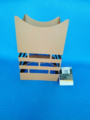 Square decorative metal basket 50 cm new