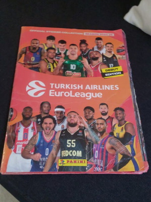 Turkish Airlines Euroleague 2024-2025 stickers like new