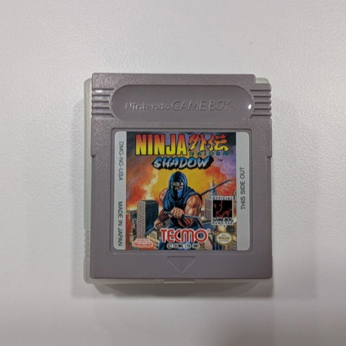 Ninja Gaiden Shadow cartridge used for Nintendo Game Boy
