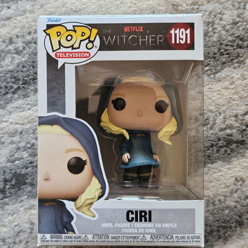Ciri Funko Pop vinyl figure like new from Netflix's The Witcher