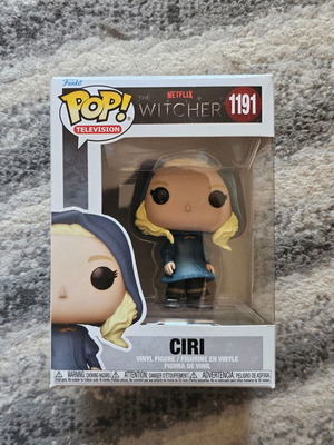 Ciri Funko Pop vinyl figure like new from Netflix's The Witcher