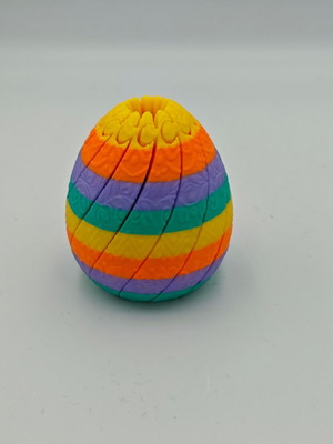 3D Printed Πασχαλινό Αυγό Fidget καινούργιο, πολύχρωμο, αρθρωτό
