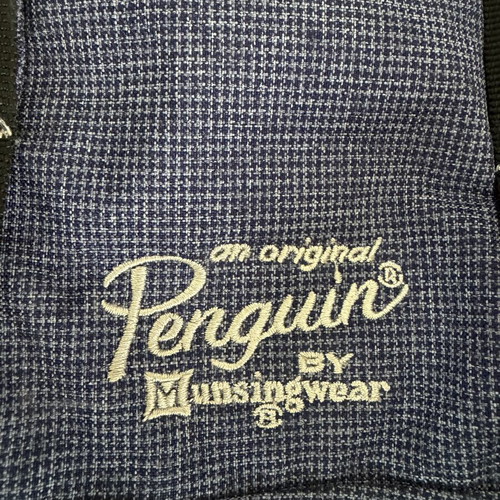 Penguin Original Backpack like new, black and blue