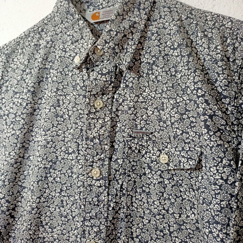 Carhartt floral shirt size S like new, 100% cotton