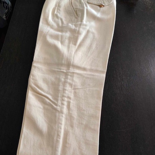 White denim pants used, size 34
