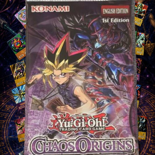 Yugioh Pack Chaos Origins sealed, new