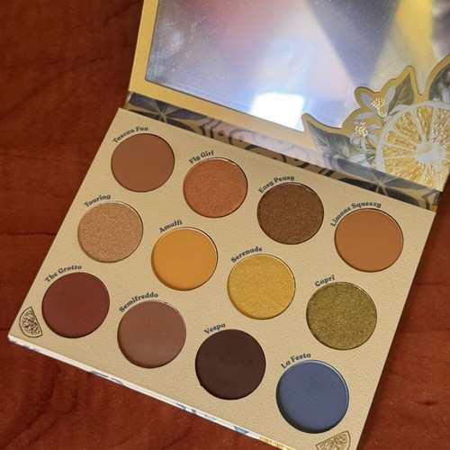 Colourpop Limoncello eyeshadow palette