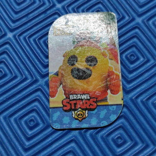 Brawl Stars collectible iron tags like new, set of 4