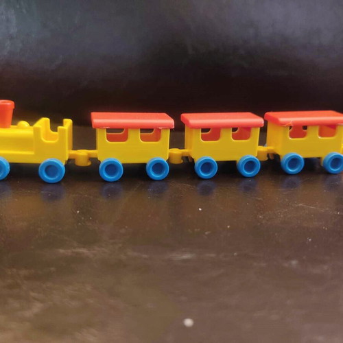 Vintage miniature train used from the 1980s