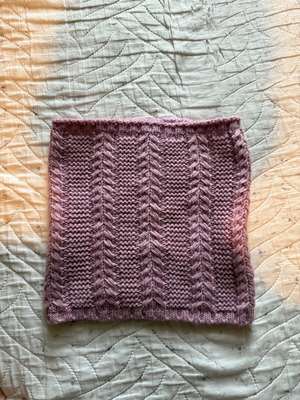 Neck warmer for girl new, pink
