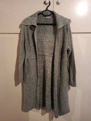 Long cardigan like new, size M
