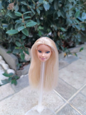 Barbie OOAK head used, unique design
