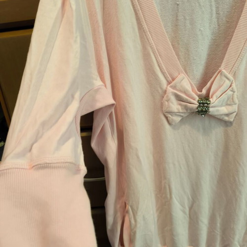 Pink pin up blouse like new small-medium