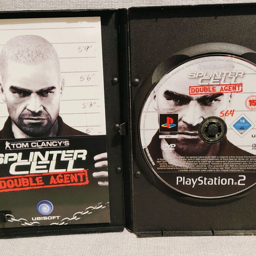Tom Clancy's Splinter Cell Double Agent PS2 used in very good condition