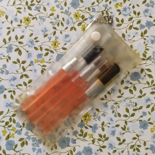Mini makeup brush set with Rival Rouge gift