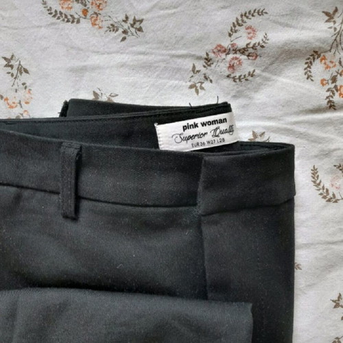 Black Pink Woman pants like new, size S