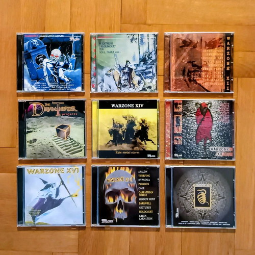 Warzone 1-18 CD set like new