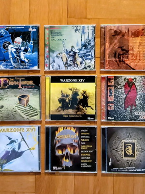 Warzone 1-18 CD set like new