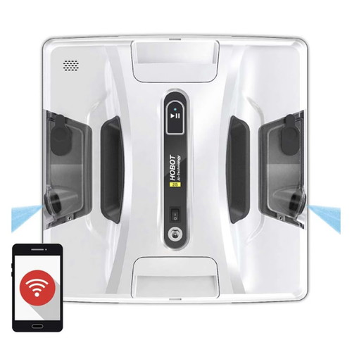 HOBOT 2S Window Cleaning Robot like new, Bluetooth, built-in UPS