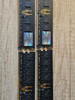 Geil Black Dragon DDR2 800MHz 4GB RAM σαν καινούργια