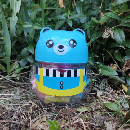 Bear Piggy Bank with Modeling Clay New