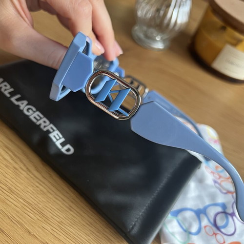 Karl Lagerfeld Baby Blue Sunglasses Like New