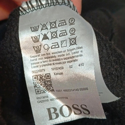 Boss Hugo Boss men's black hoodie and sweatpants set, size M