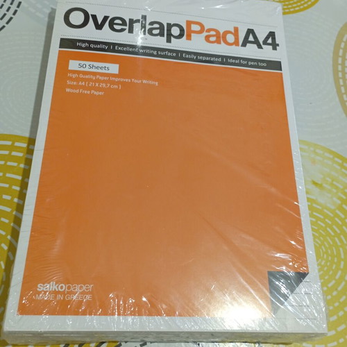 Salko OverlapPad A4 notepad set of 10, 50 sheets, new