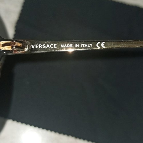 Versace sunglasses woman used, black
