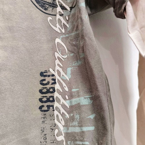 Timberland kids' t-shirt used, size 140 cm, olive color