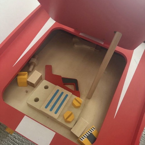 Playtive wooden car engine used