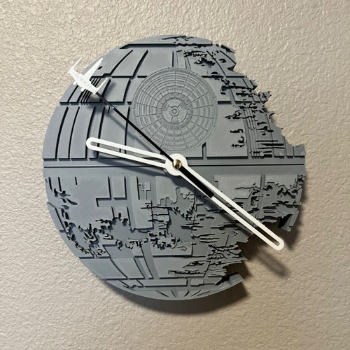 Death Star Star Wars wall clock new, 20x20cm
