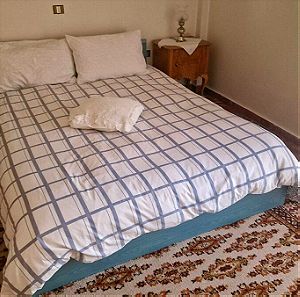Κρεβάτι διπλό με στρωμα