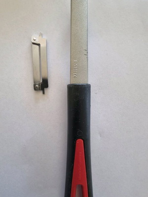Westward Pomifix used German kitchen tool for peeling potatoes