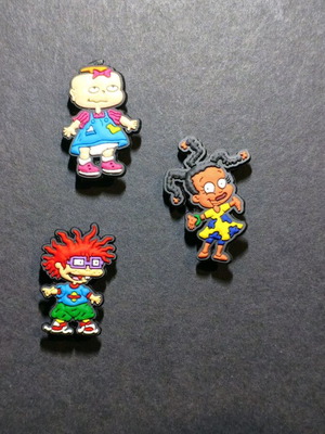 Rugrats Crocs Charms / Pins / Jibbitz set like new, multicolored