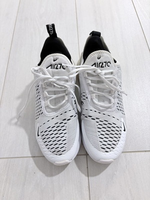 Nike Airmax sport shoes, size 38, black and white