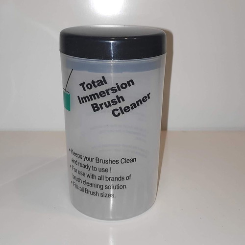 Brush cleaning container new