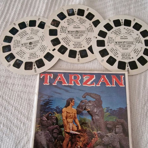 View Master Tarzan used, with 3 reels