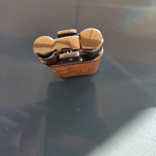Drum collectible lighter used with leather wear