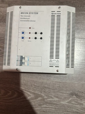 Conventional architectural lighting dimmer Electron Micon System used