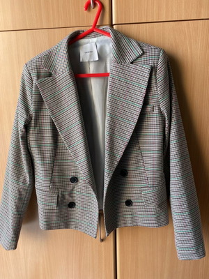 Lumina checked jacket like new