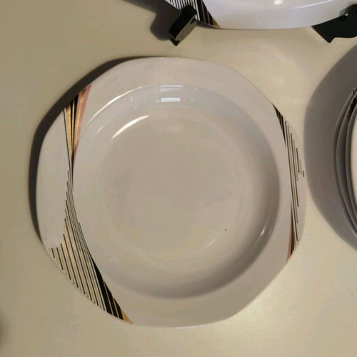 Bavaria porcelain plates 6 pieces deep new
