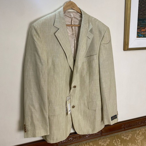 Portobellos men's suit new, size 54, beige linen