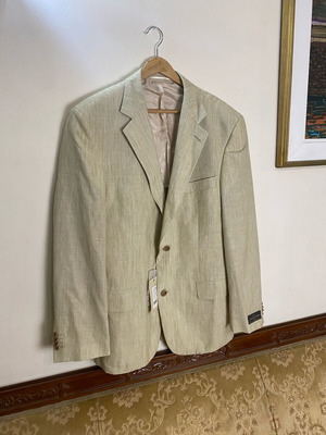 Portobellos men's suit new, size 54, beige linen