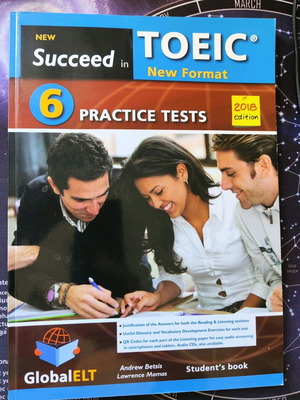 Succeed in Toeic New Format 2018 book like new