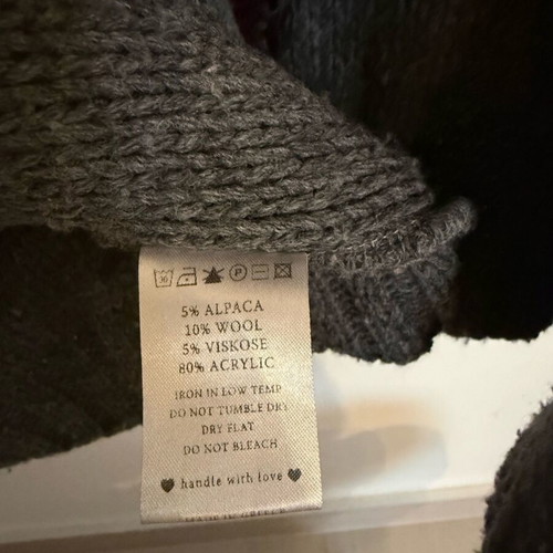 Madame Shou Shou cardigan used, gray