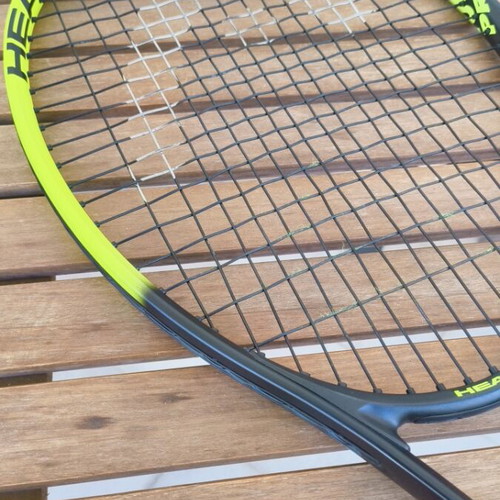 Head Tour Pro tennis racket like new, black-yellow