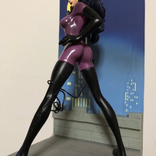 Catwoman in the Moonlight Yamato Diorama figure used 6 inches