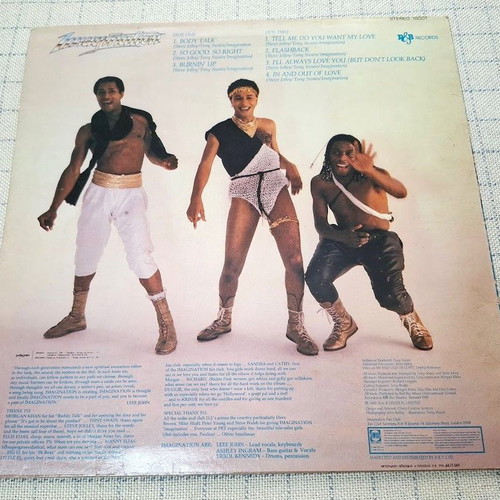 Imagination Body Talk LP used, electronic genre